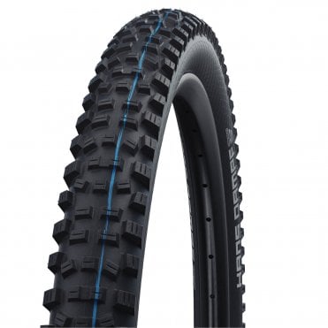 Schwalbe Hans Dampf Super Trail Addix SpeedGrip TLE Evo - Folding Tyre - Black - 29 x 2.35 inch