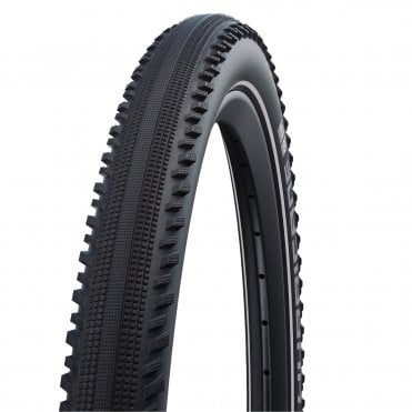 Schwalbe Hurricane Addix DD Raceguard Tyre - Black/Reflective - 29 x 2.40 inch