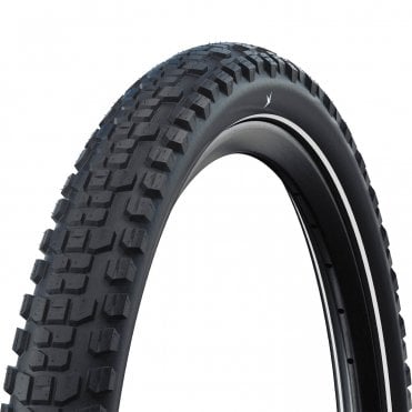 Schwalbe Hybrid Johnny Watts Plus Radial Tyre - Black/Refl - 27.5 inch