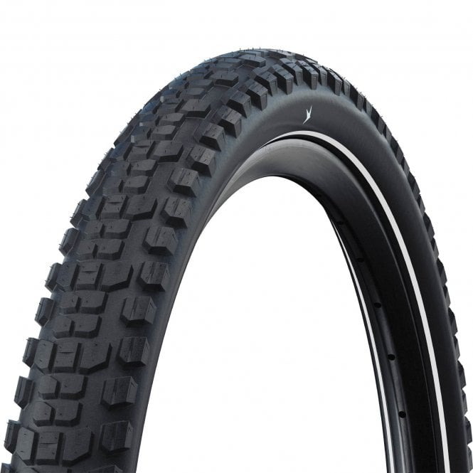 Schwalbe Hybrid Johnny Watts Plus Radial Tyre - Black/Refl - 29 inch