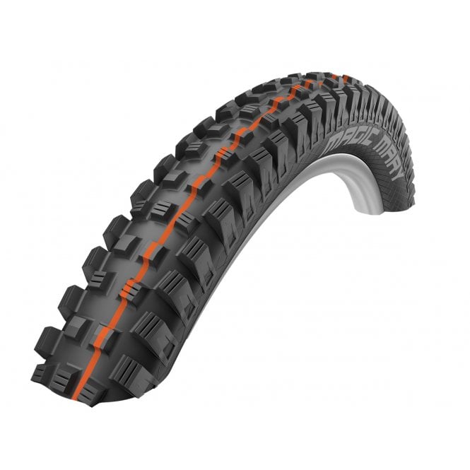 Schwalbe Magic Mary Super Gravity Tle Addix Soft Folding Tyre 2.60 width in Black - 27.5 inch