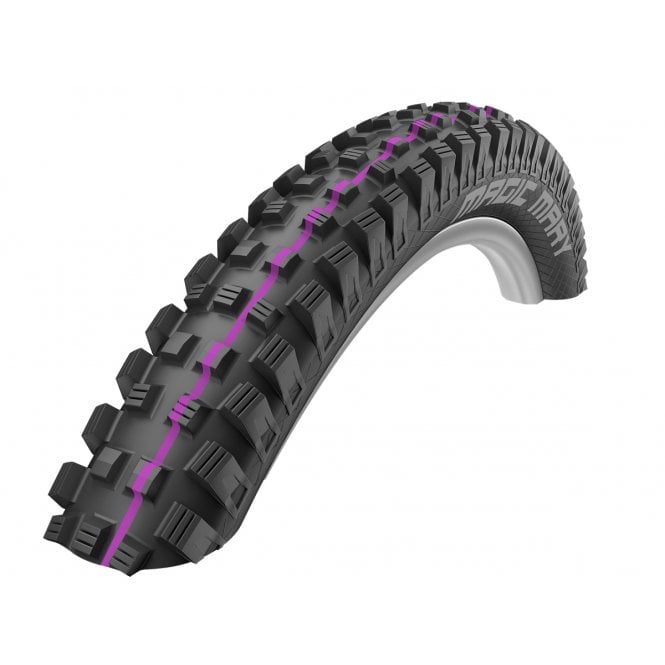 Schwalbe Magic Mary Super Gravity Tle Addix Ultra Soft Folding Tyre - Black - 27.5 x 2.4 inch