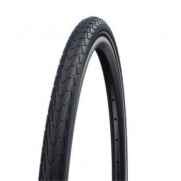 Schwalbe Marathon Racer RaceGuard Rigid Tyre - Black/ref - 26 x 1.5 inch