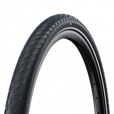 Schwalbe Motion Big Apple RaceGuard Tyre - Blk/Reflective  12 x 2.0"