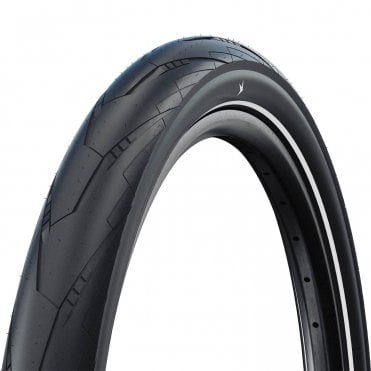 Schwalbe Motion Super Moto Raceguard Tyre - Blk/Reflective - 20 X 2.40 Inch