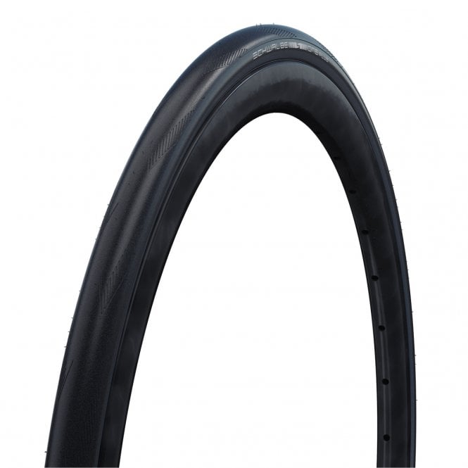 Schwalbe One Plus Evolution Road Race Tyre - Black / Reflective - 700 C