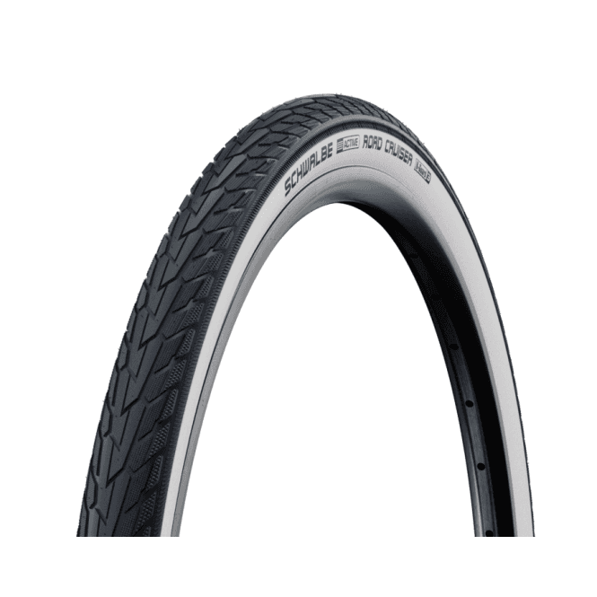 Schwalbe Road Cruiser K-Guard Active Line Rigid Tyre - Black/Cream - 700 x 40 C