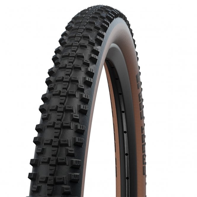 Schwalbe Smart Sam DD Performance - Folding Tyre - Black / Bronze - 27.5 x 2.6 inch