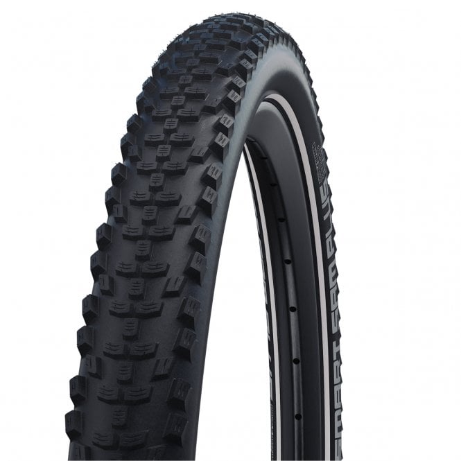 Schwalbe Smart Sam Plus Performance MTB Tyre - Blk/Reflective - 27.5 inch