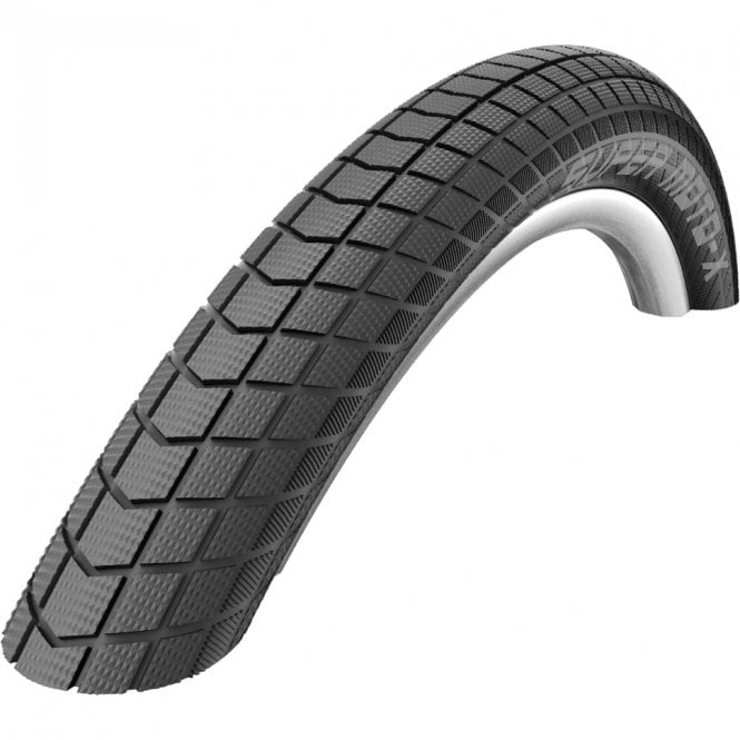 Schwalbe Super Moto-X Performance - Rigid Tyre - Black/Reflective - 20 inch