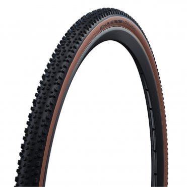 Schwalbe X-One Allround RaceGuard TLE Gravel/Cross Folding Tyre - Bronze-skin - 700 x 33 C