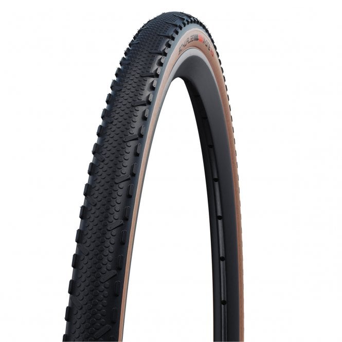 Schwalbe X-One RS Super Race TLE Gravel Folding Tyre - Black/Trans - 700 x 33 C