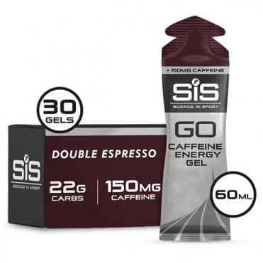 SIS Go Energy+caffine Double Espresso 60ml box of 30.