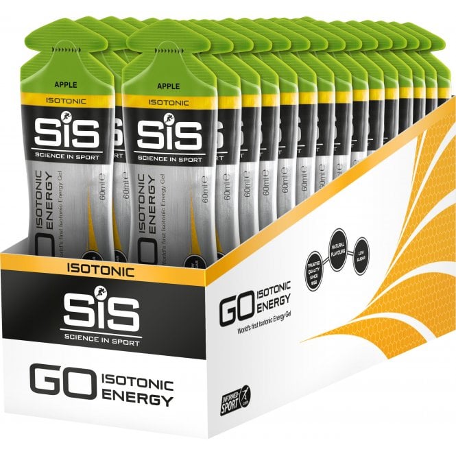 Science In Sport SIS Go Isotonic Gel 60ml - Box of 30 - Apple