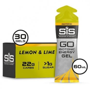 SIS Go Isotonic Gel 60ml - Box of 30 - Lemon and Lime