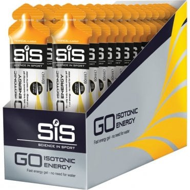 SIS Go Isotonic Gel 60ml - Box of 30 - Tropical Fruit