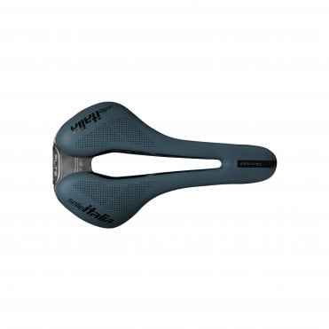 Selle Italia Flite BOOST TI316 Superflow Gravel Saddle - Blue Granite