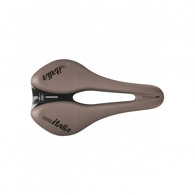 Selle Italia Novus BOOST Evo TM Superflow Gravel Saddle - Mud Brown - L3