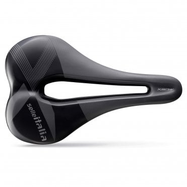 Selle Italia X-Bow TI316 Superflow Saddle - Grey/Black