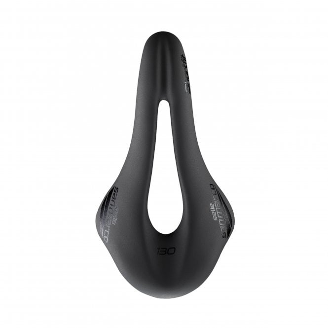 Selle San Marco Shortfit 130 Carbon Fx Road Saddle - Black - S3