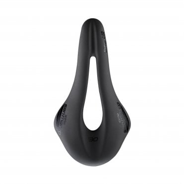 Selle San Marco Shortfit 130 Dynamic Road Saddle - Black - S3