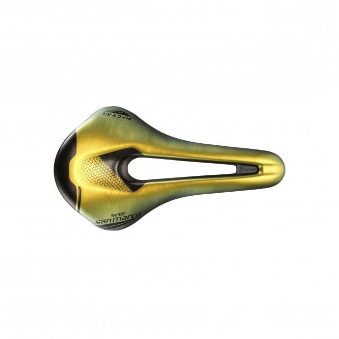 Selle San Marco Shortfit 2.0 Racing Saddle - Iridescent Gold