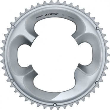 Shimano 105 FC-R7000 11 Speed Outer Chainring - 50T-MS  - Silver