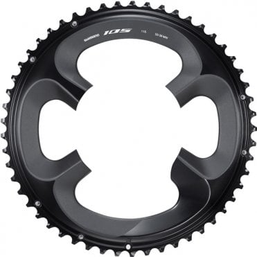 Shimano 105 FC-R7000 11 Speed Outer Chainring - 53T-MW - Black
