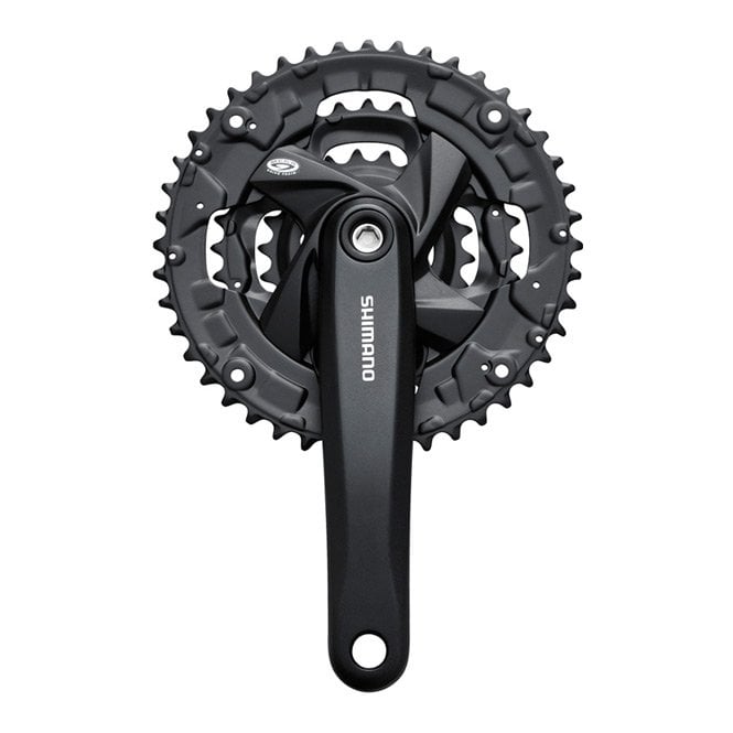 Shimano Acera FC-M371 9 Speed Chainset - Square Taper - 175 mm - Black (44/32/22T)