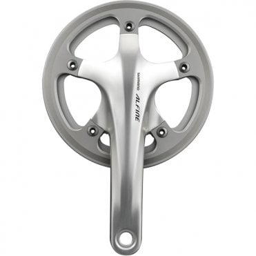 Shimano Alfine FC-S501 Alfine 2-piece Chainset With Single Chain Guard 170 mm - Silver
