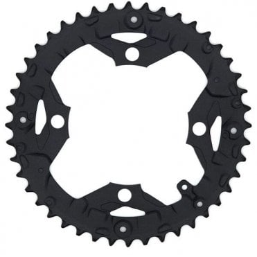 Shimano Alivio FC-T4060 9 Speed Triple Outer Chainring for C/Guard - Black