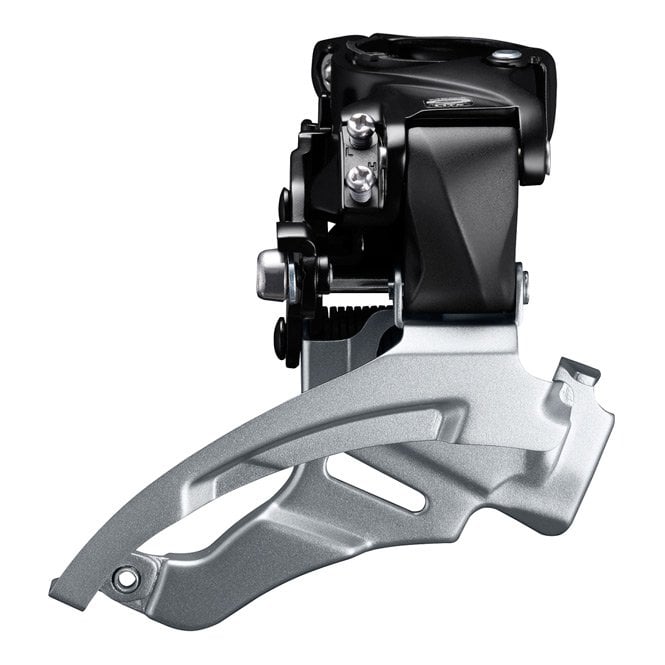 Shimano Altus FD-M2000 Triple 9-speed Hybrid Front Derailleur - Conventional Swing - Dual-pull 