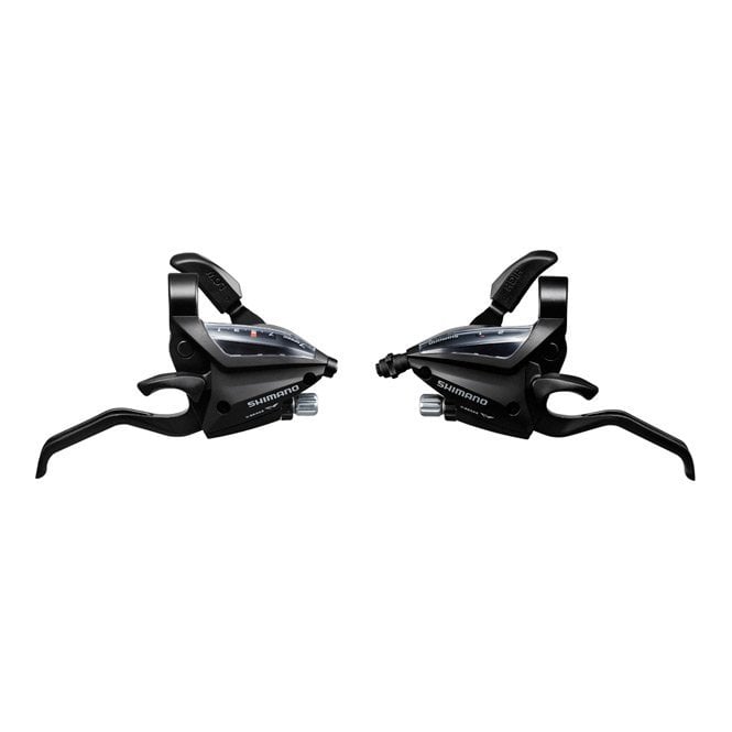 Shimano Altus ST-EF500 EZ Fire Plus STI Set - 2-finger Lever - Double - Black