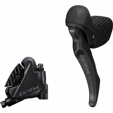Shimano BL-RX610 GRX hydraulic disc brake lever bled with BR-RX410 calliper - L/Rear