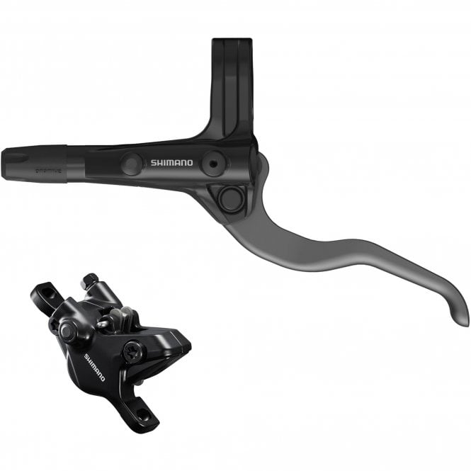 Shimano BR-MT410/BL-MT420 Bled Brake Lever/Post Mount 2 Pot Calliper - Left Rear