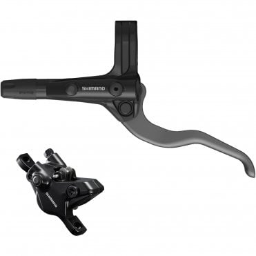Shimano BR-MT410/BL-MT420 Bled Brake Lever/Post Mount 2 Pot Calliper - Left Rear
