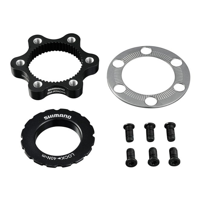 Shimano Centre-Lock hub to 6 bolt disc adapter each