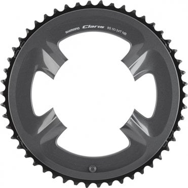 Shimano Claris FC-R2000 8 Speed Double Outer Chainring 50T-NB for 50-34T