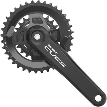 Shimano Cues FC-U4010 2x Chainset - 9/10/11-SP - 170 mm - 36/22T - Boost