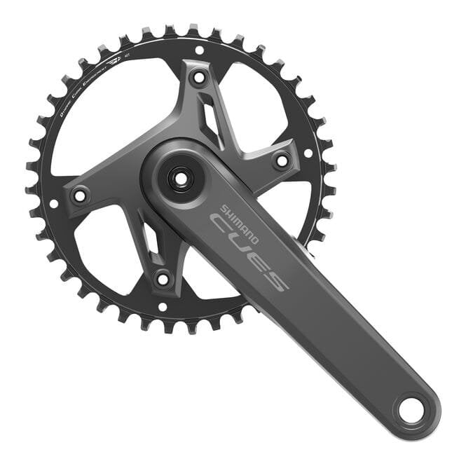 Shimano Cues FC-U6000 1x Chainset - 9/10/11-SP - 170 mm - 40 or 42T