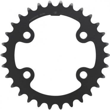 Shimano Cues FC-U6000-2 - 10/9 Speed Double Inner Chainring-BN for 46-30T - 30t