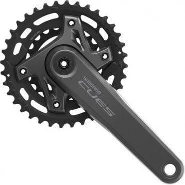 Shimano Cues FC-U6000 2x Chainset - 9/10/11-SP - 170 mm - 36/22T