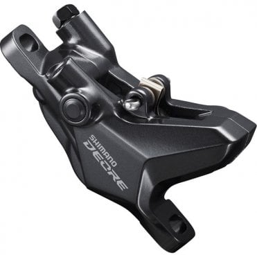 Shimano Deore BR-M6100 Deore 2-pot calliper - post mount - without adapters - front or rear - Black