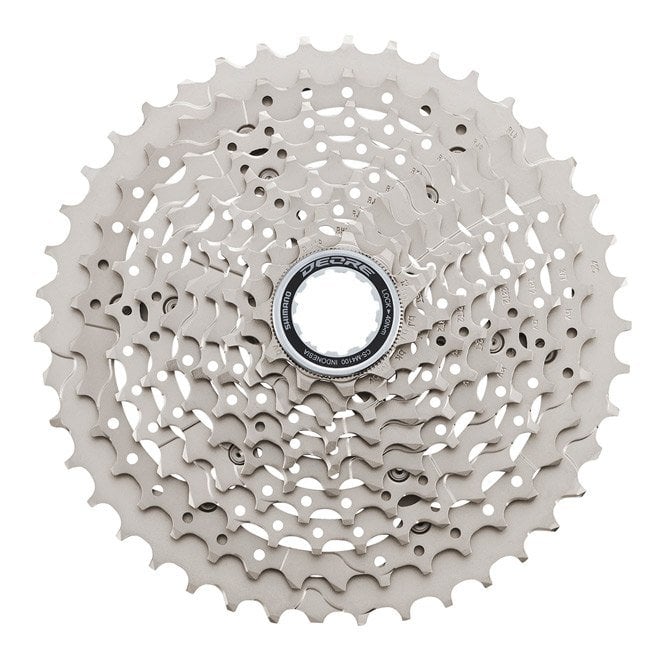 Shimano Deore CS-M4100 Deore 10-speed cassette - Silver