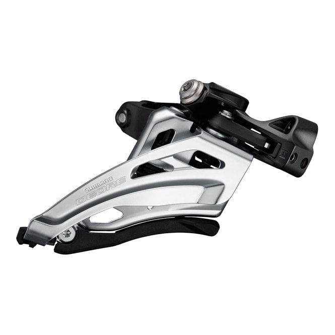Shimano Deore Deore M6000-M triple front derailleur - mid clamp - side swing - front pull - Black