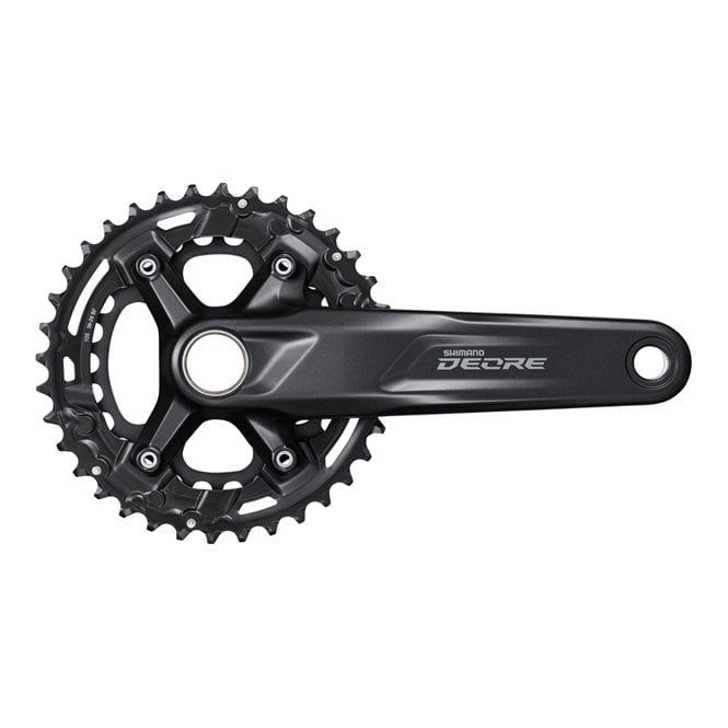 Shimano Deore FC-M4100 Deore chainset - 10-speed - 48.8 mm chainline - 36/26T - Black