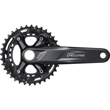 Shimano Deore FC-M5100 Deore chainset - 11-speed - 51.8 mm Boost chainline - 36/26T - Black