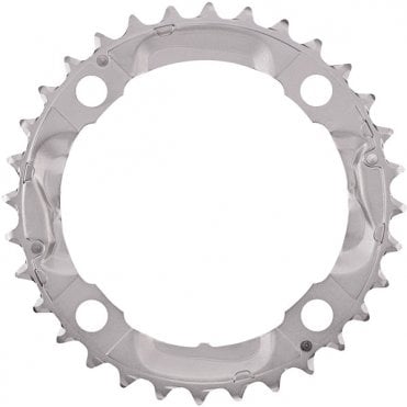 Shimano Deore FC-M532 10 Speed Triple Middle Chainring - 32T  - Silver