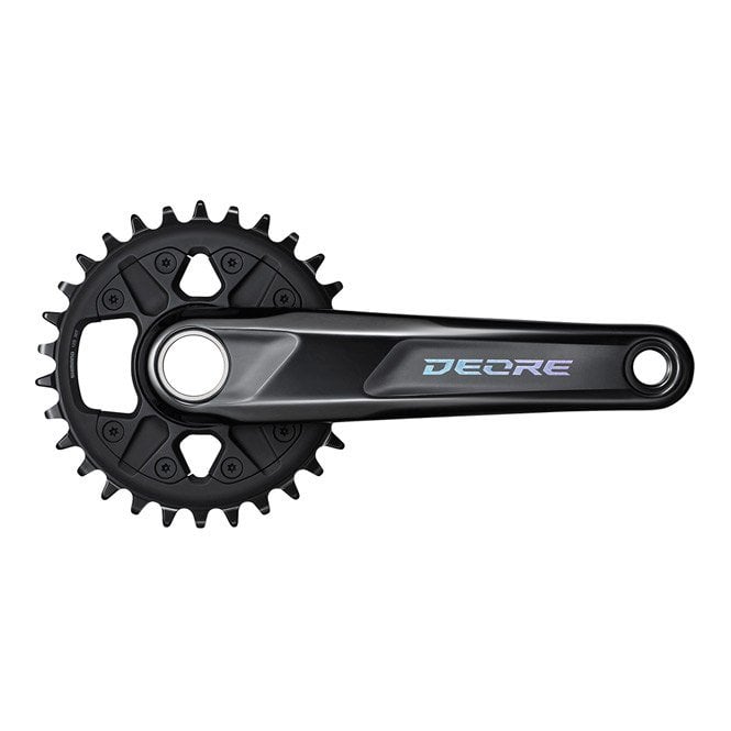 Shimano Deore FC-M6100 Deore chainset - 12-speed - 52 mm chainline - 170 mm - Black