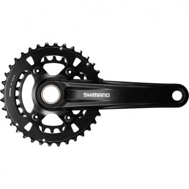Shimano Deore FC-MT610 chainset - 12-speed - 51.8 mm Boost chainline - 36/26T - Black